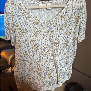 Floral Print Women's Top